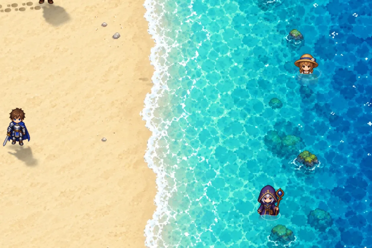 Sprites that live in their terrain